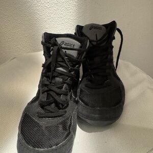 Asics Black Mesh High-Tops